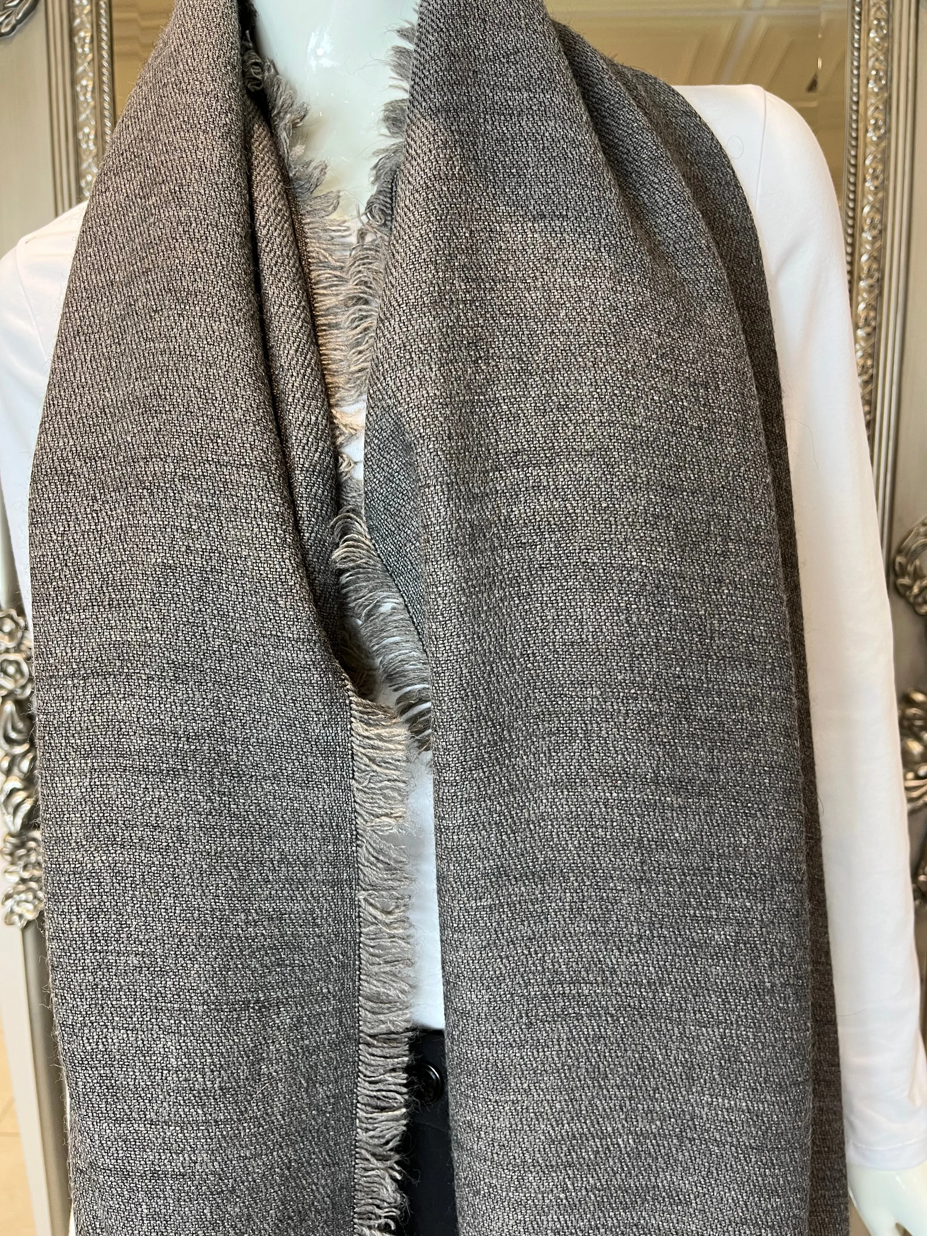 Blended Alpaca & Modal Unisex Scarves