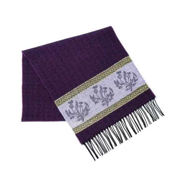 Celtic Alba Thistle Scarf