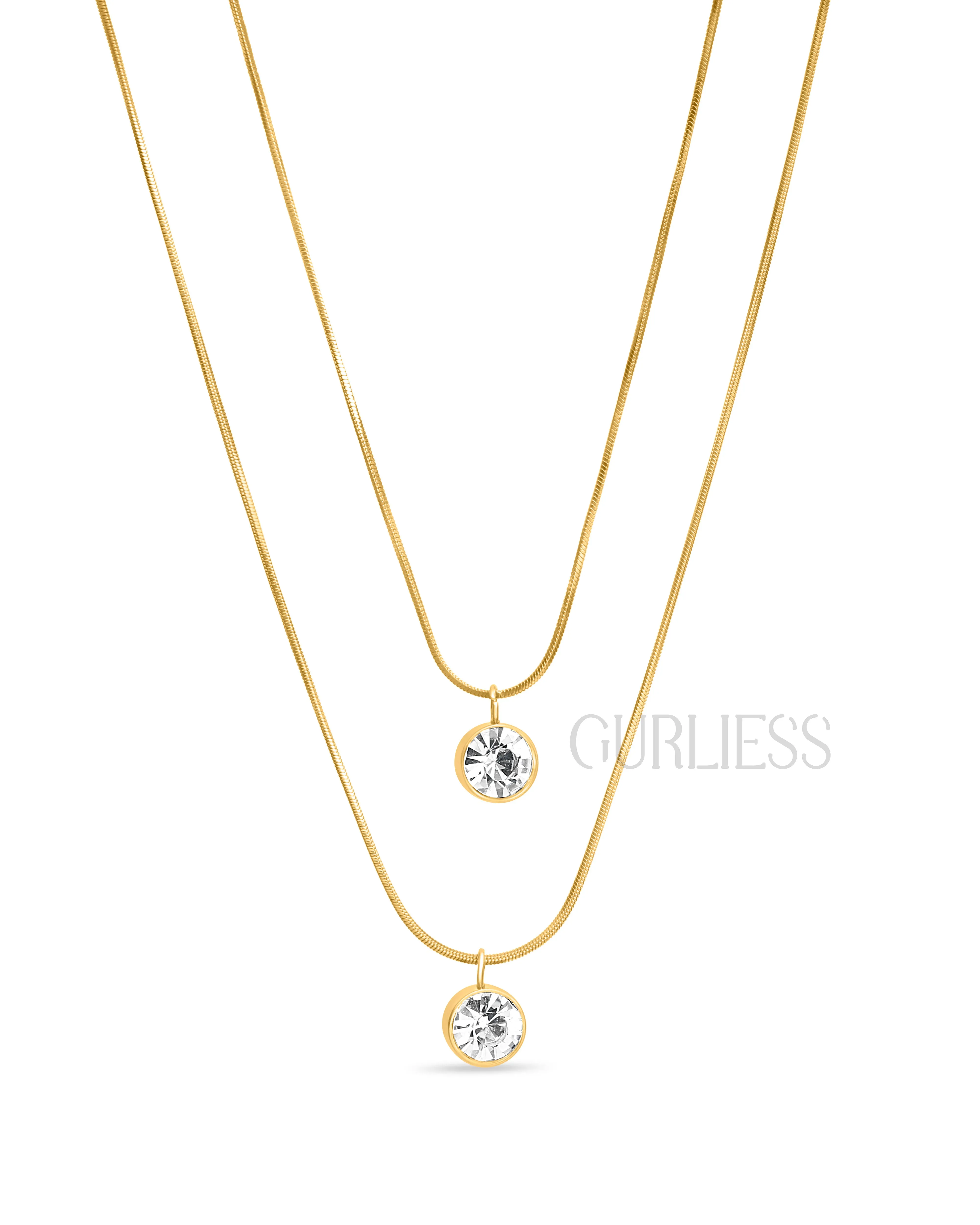 Diamond Twirl Pendants