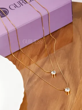 Diamond Twirl Pendants