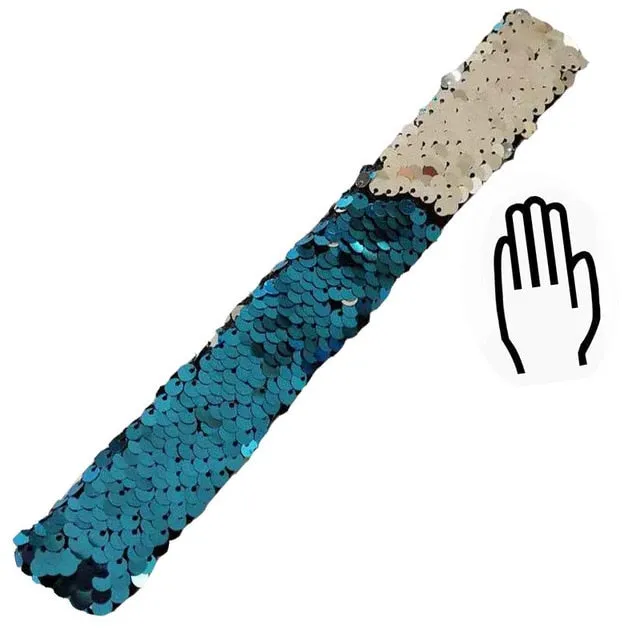 Glitter Sequin Slap Bracelet for Children