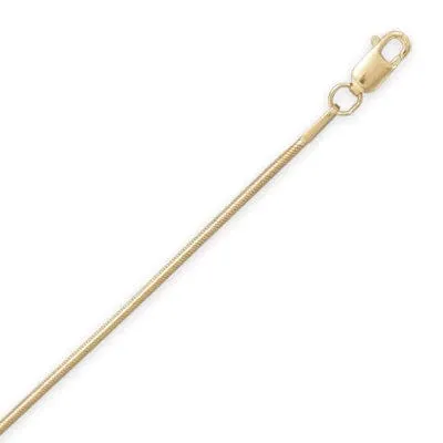 Gold Snake Chain 1mm