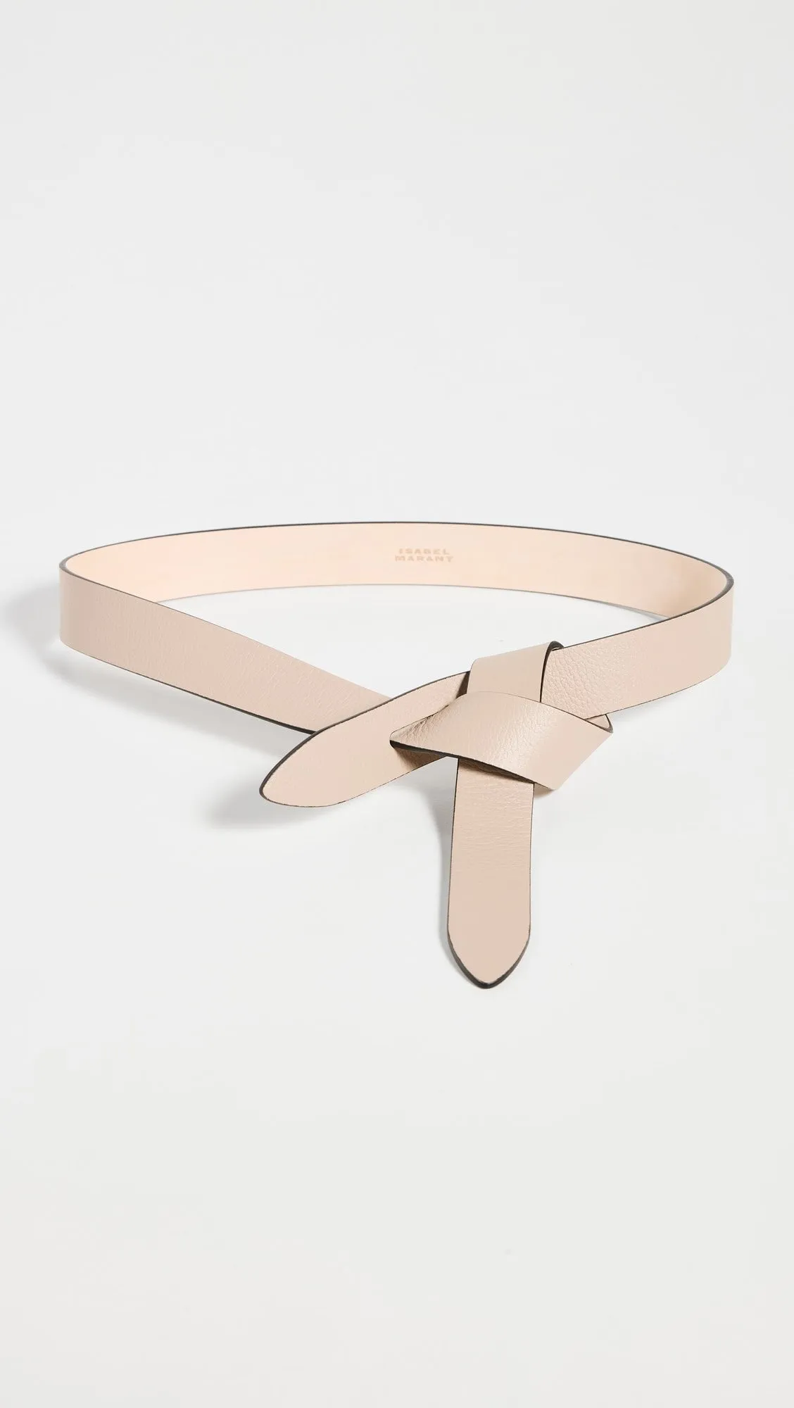Isabel Marant Lecce Belt in Light Beige