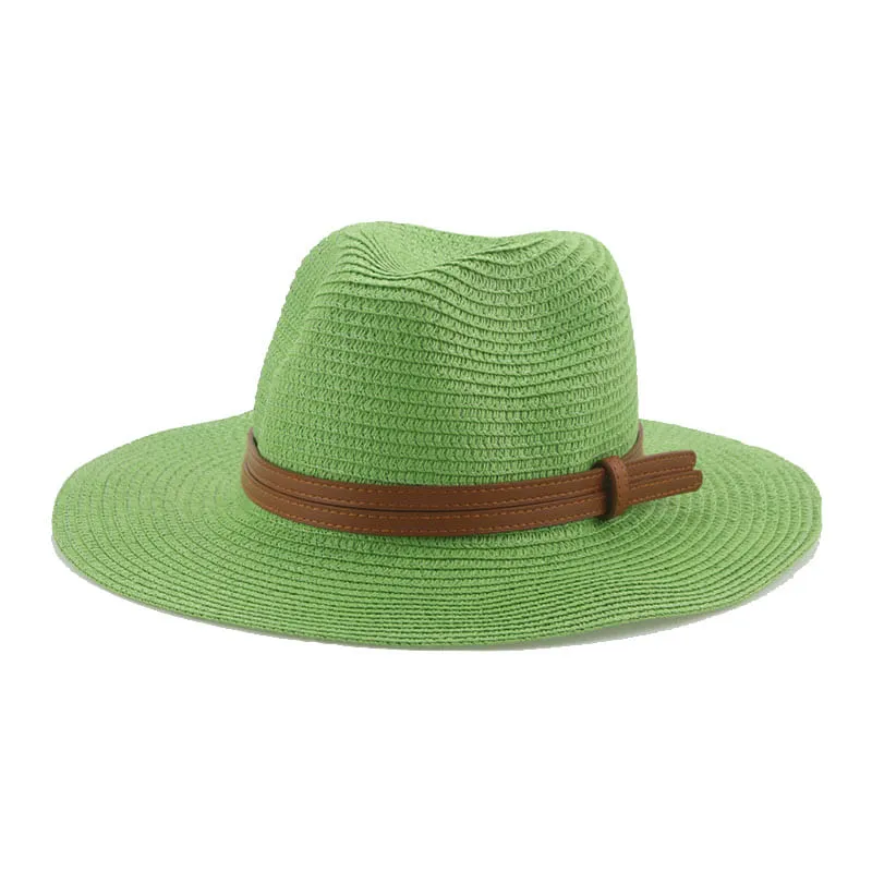 Lorient Summer Straw Fedora Hat