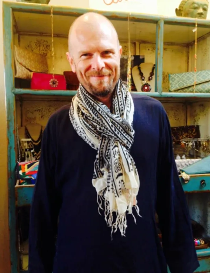 MAGIC DESERT - WOOL SCARF