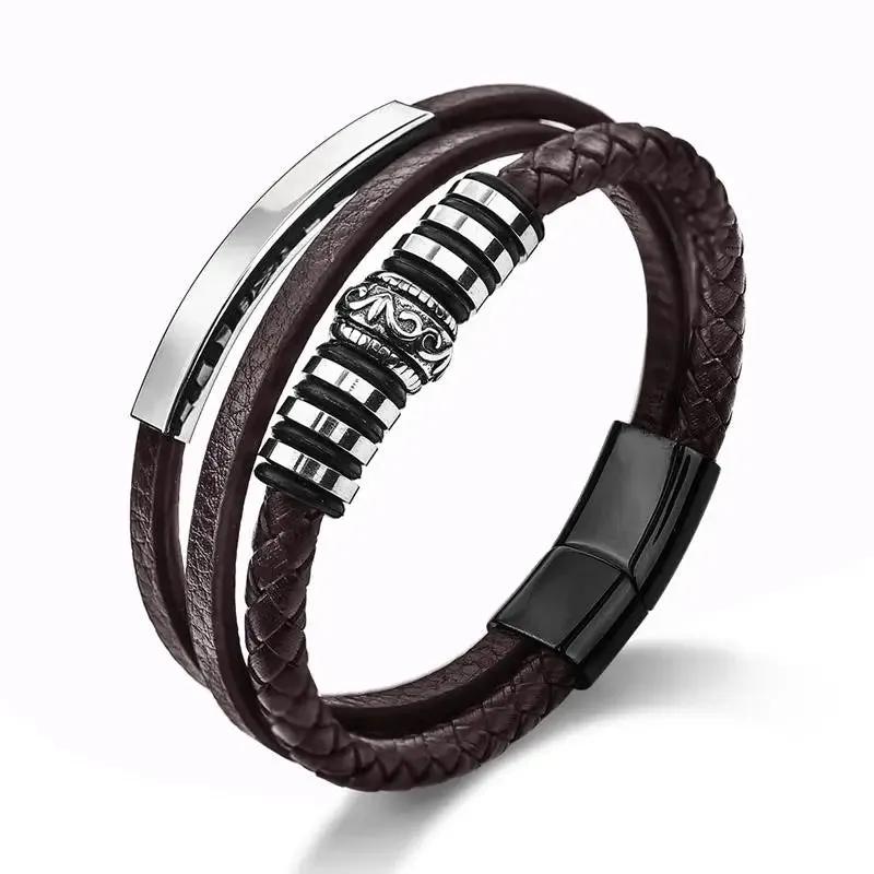 Men Leather Bracelets