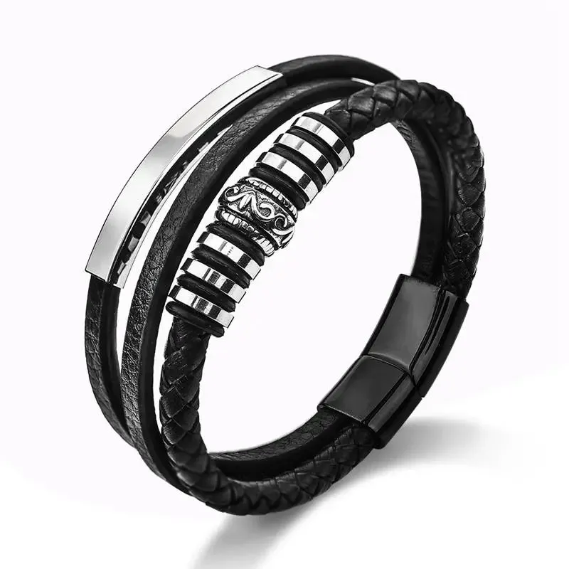 Men Leather Bracelets