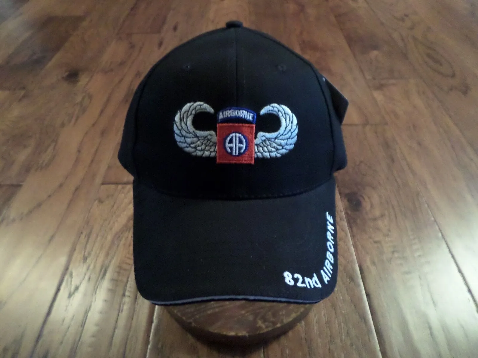 NEW U.S.MILITARY ARMY 82ND AIRBORNE HAT EMBROIDERED JUMP WINGS BALL CAP