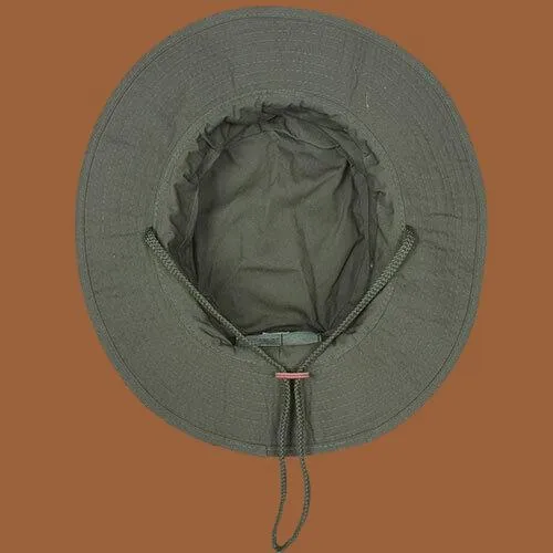OD Green Jungle Boonie Hat Type II Tropical U.S Military NYCO Ripstop USA Made