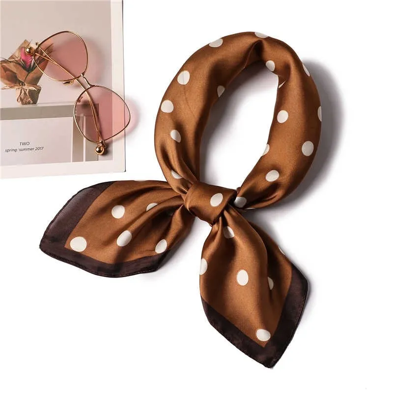 Plaid Silk Square Scarf