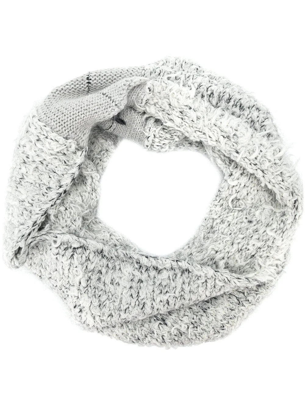 Ring Scarf Ecru Melange