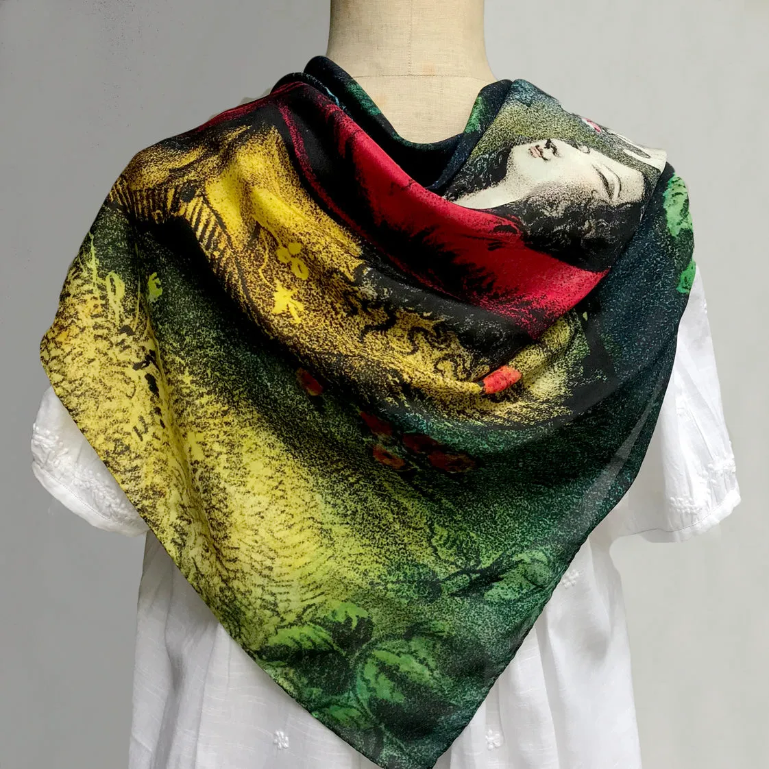 Sleeping Beauty Silk Scarf