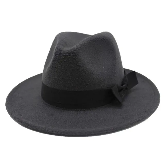 Spring Wide Brim Fedora Hats