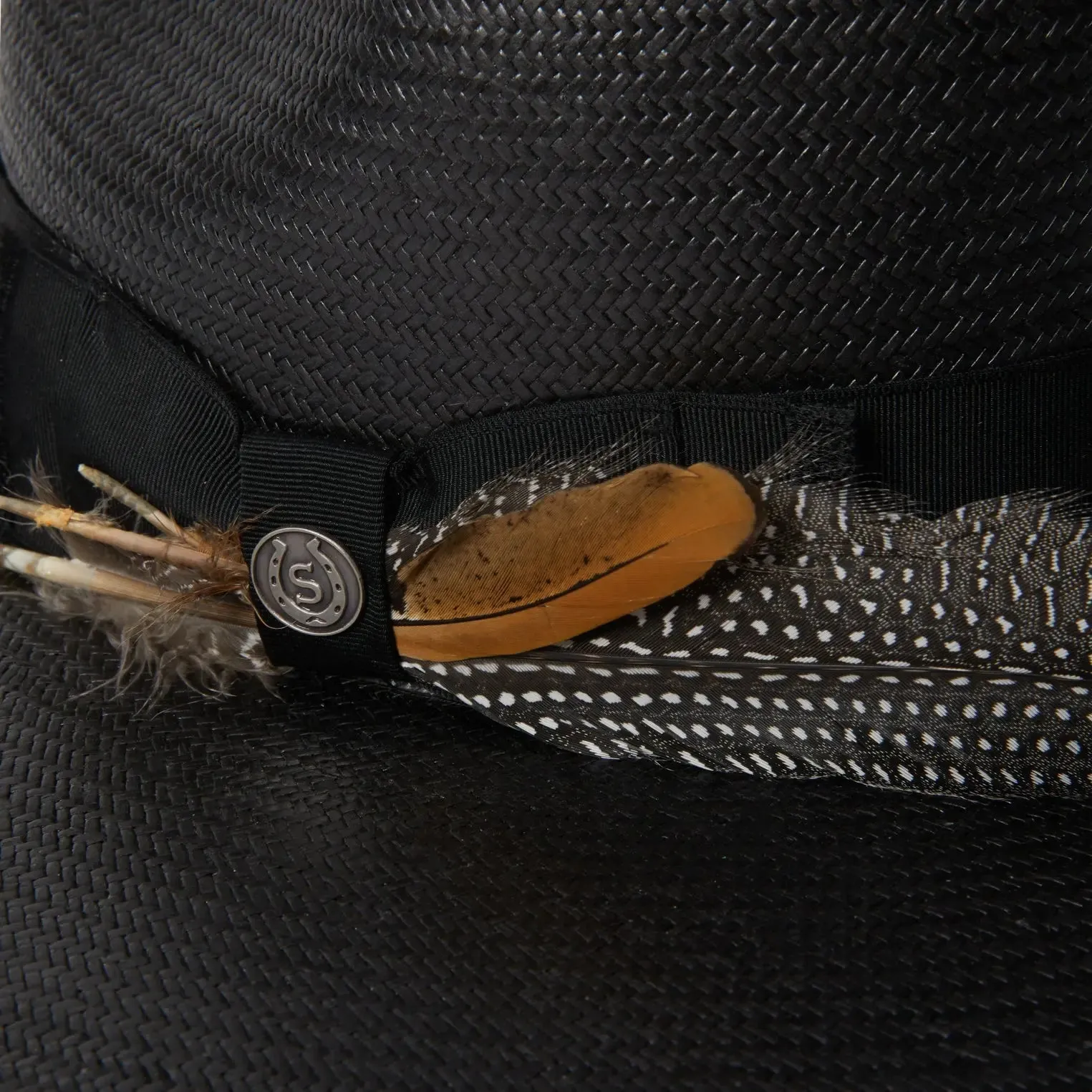 Stetson Atacama Shantung Straw Wide Brim Fedora