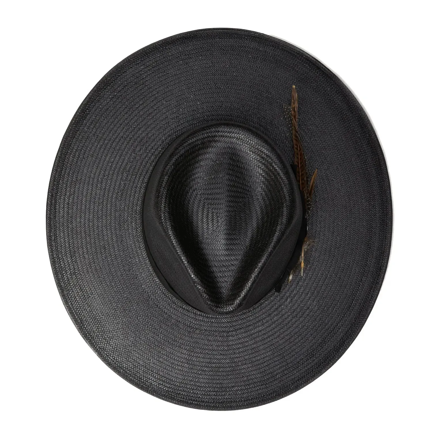 Stetson Atacama Shantung Straw Wide Brim Fedora