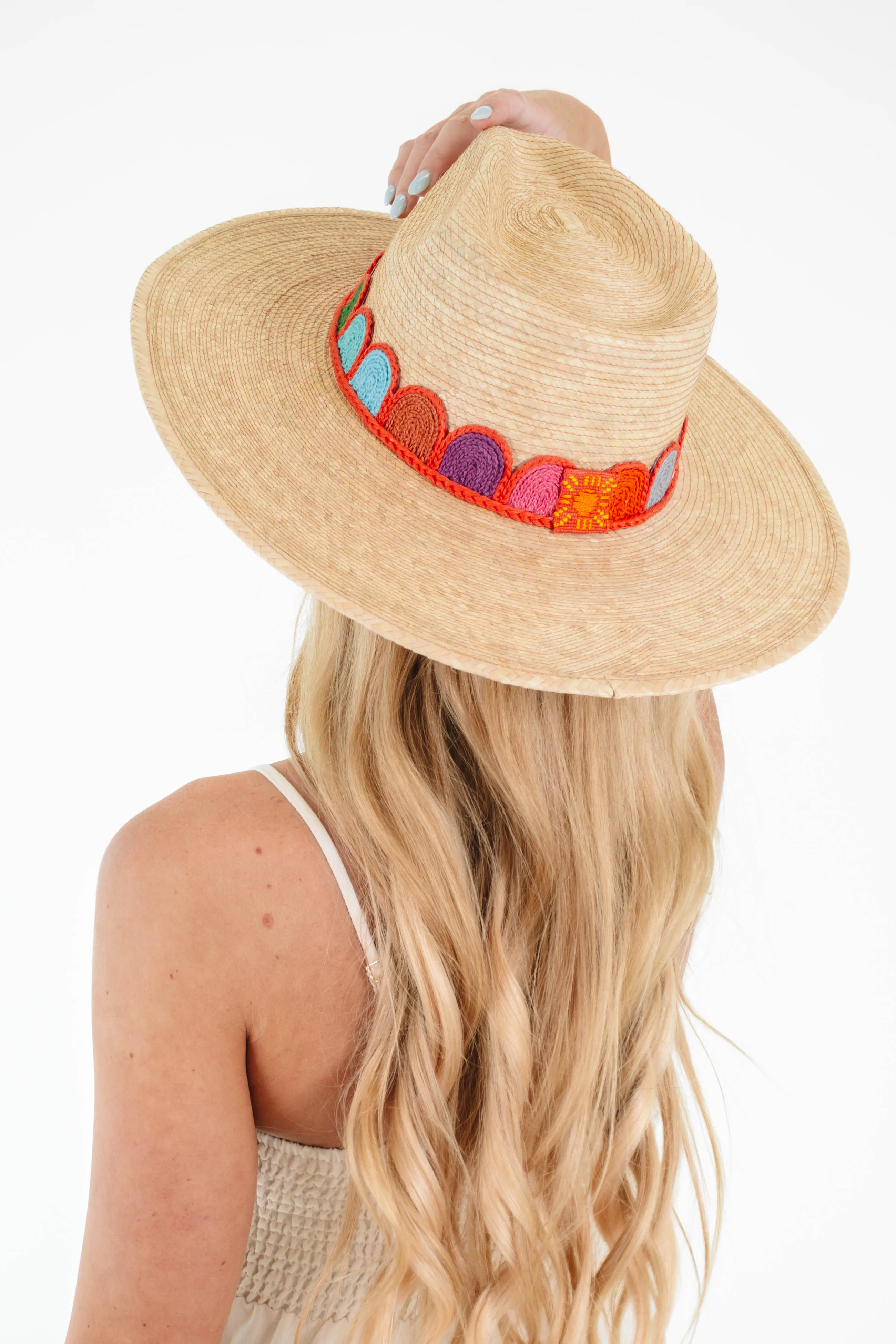 The Kandy Palm Hat - Multi