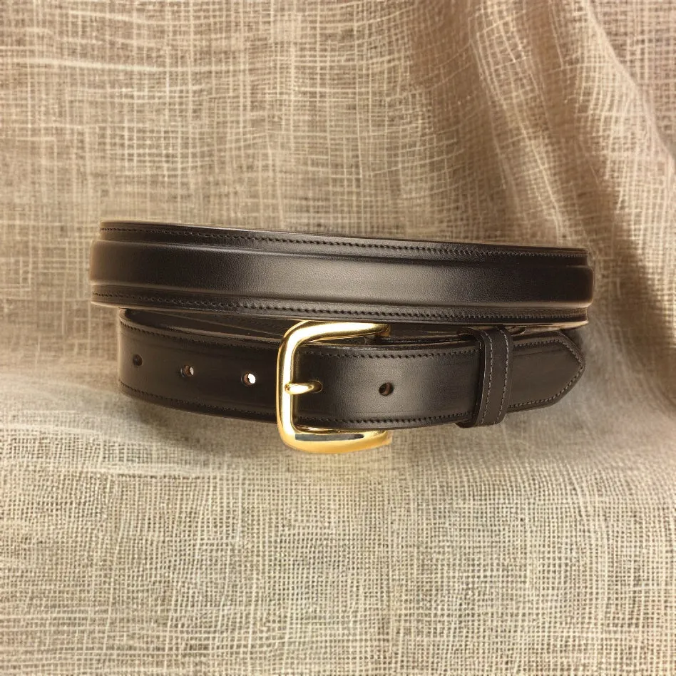 Tory Leather Belt 2211 color Black [USA Made]