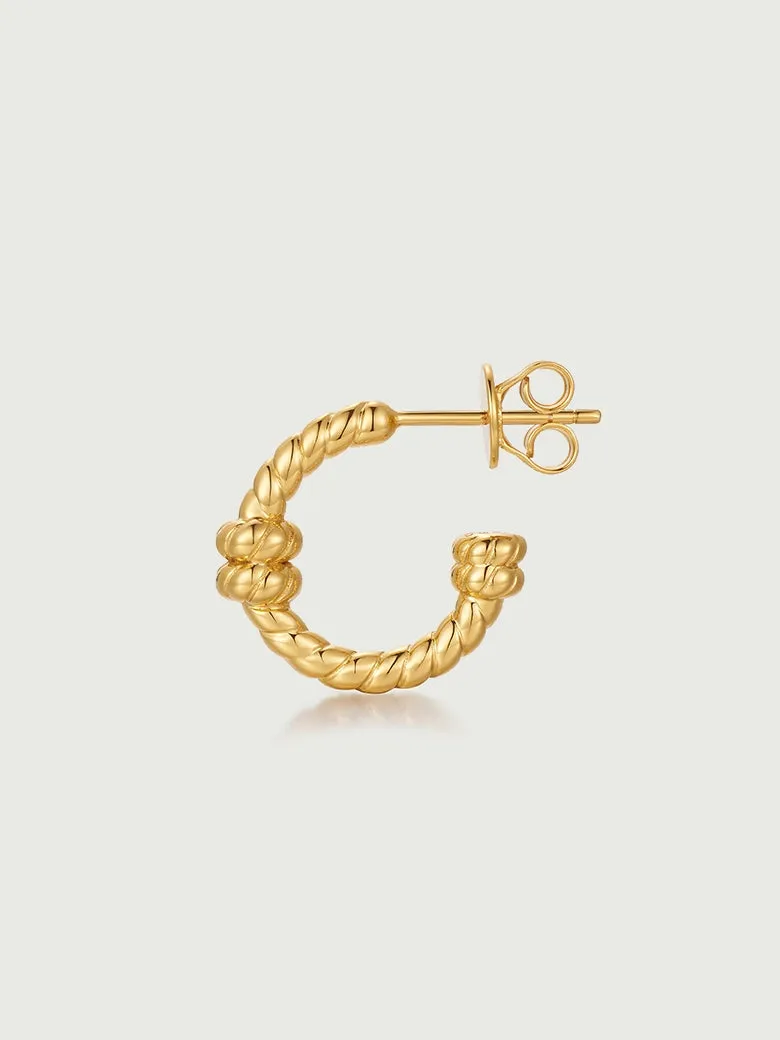 Twist Stud Earrings