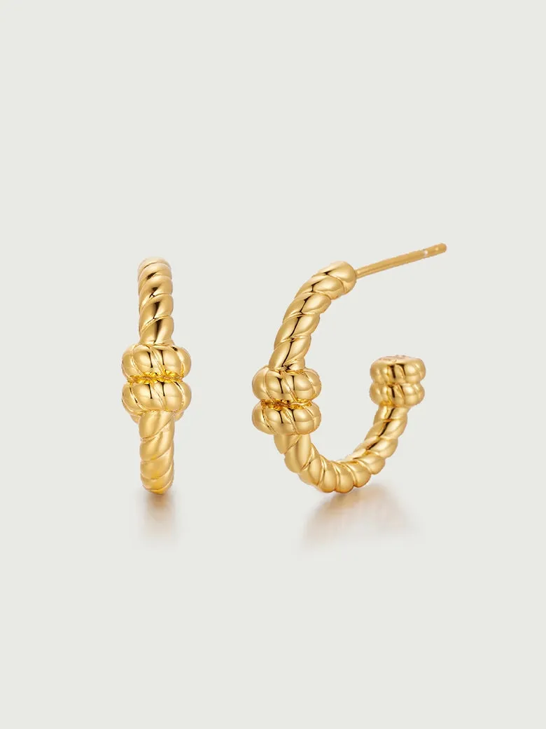 Twist Stud Earrings