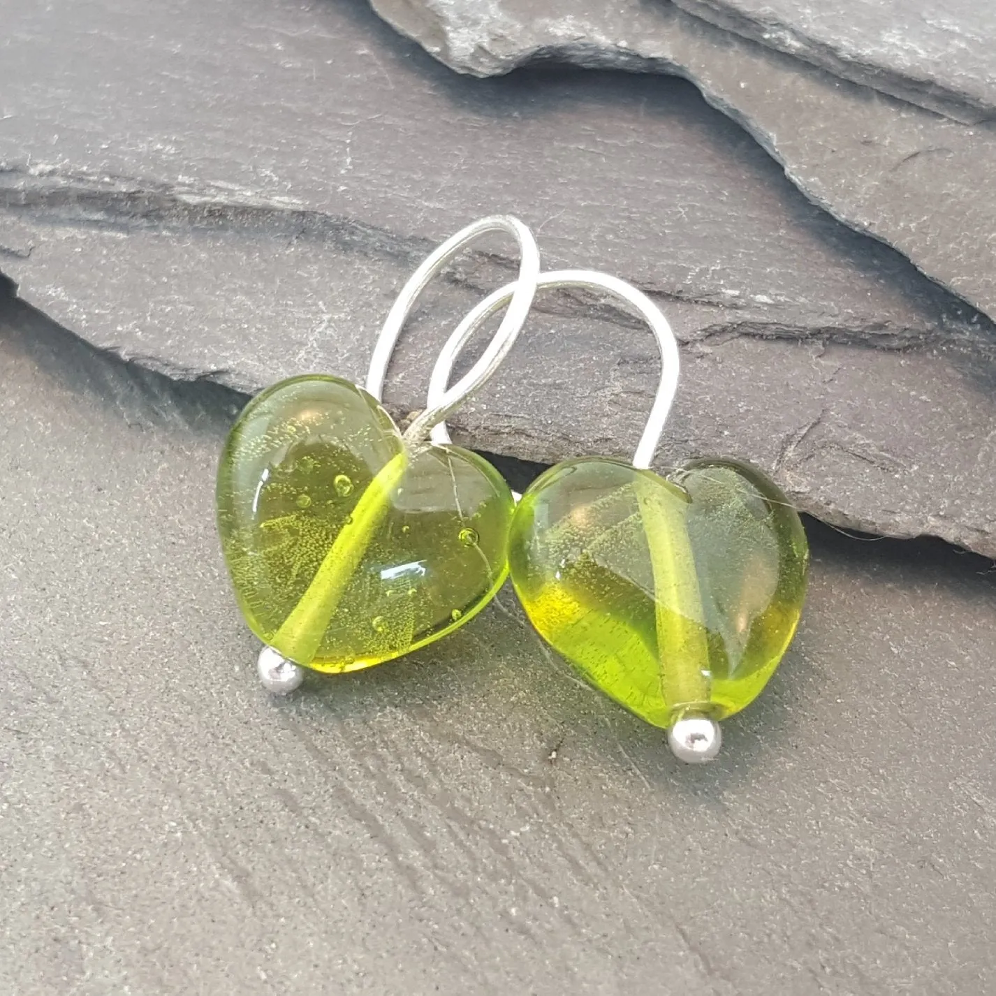 Velvet & Gloss Collection - Cora Heart Earrings