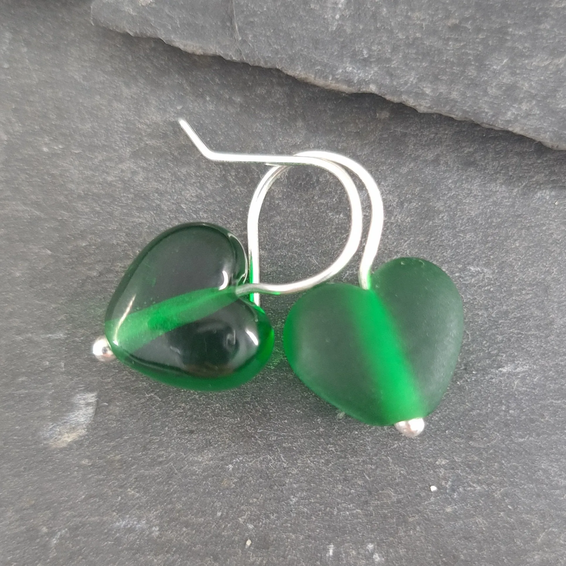 Velvet & Gloss Collection - Cora Heart Earrings