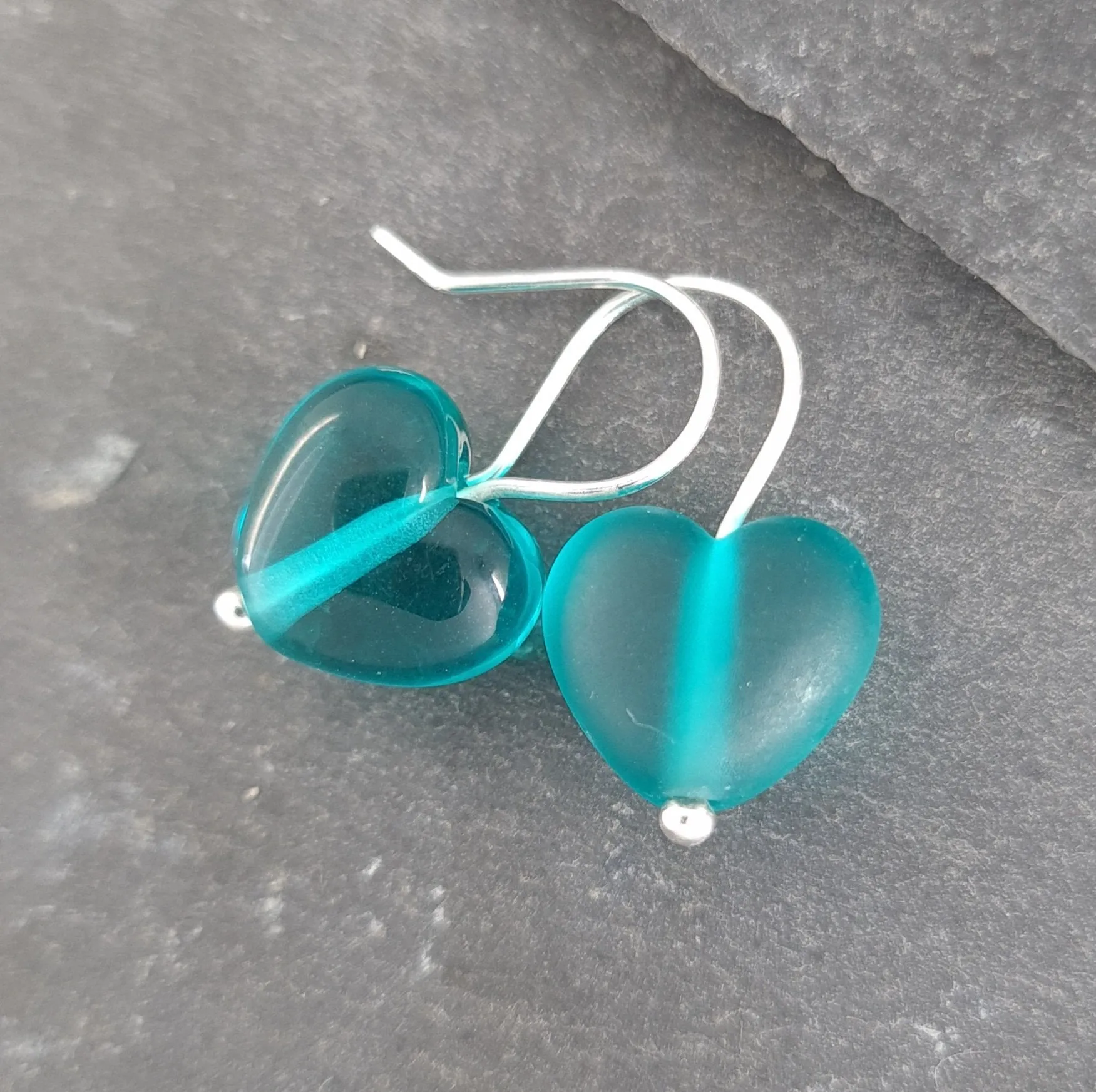 Velvet & Gloss Collection - Cora Heart Earrings