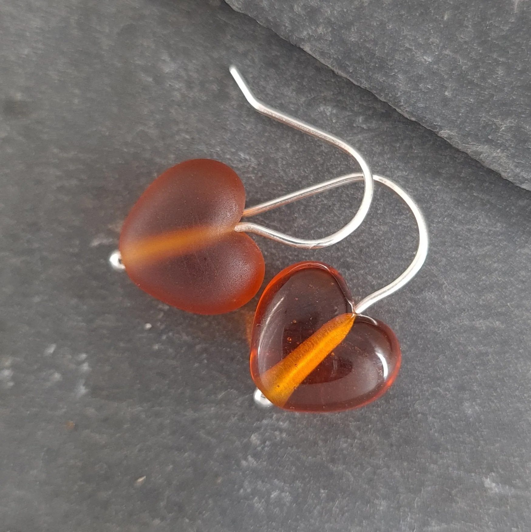 Velvet & Gloss Collection - Cora Heart Earrings