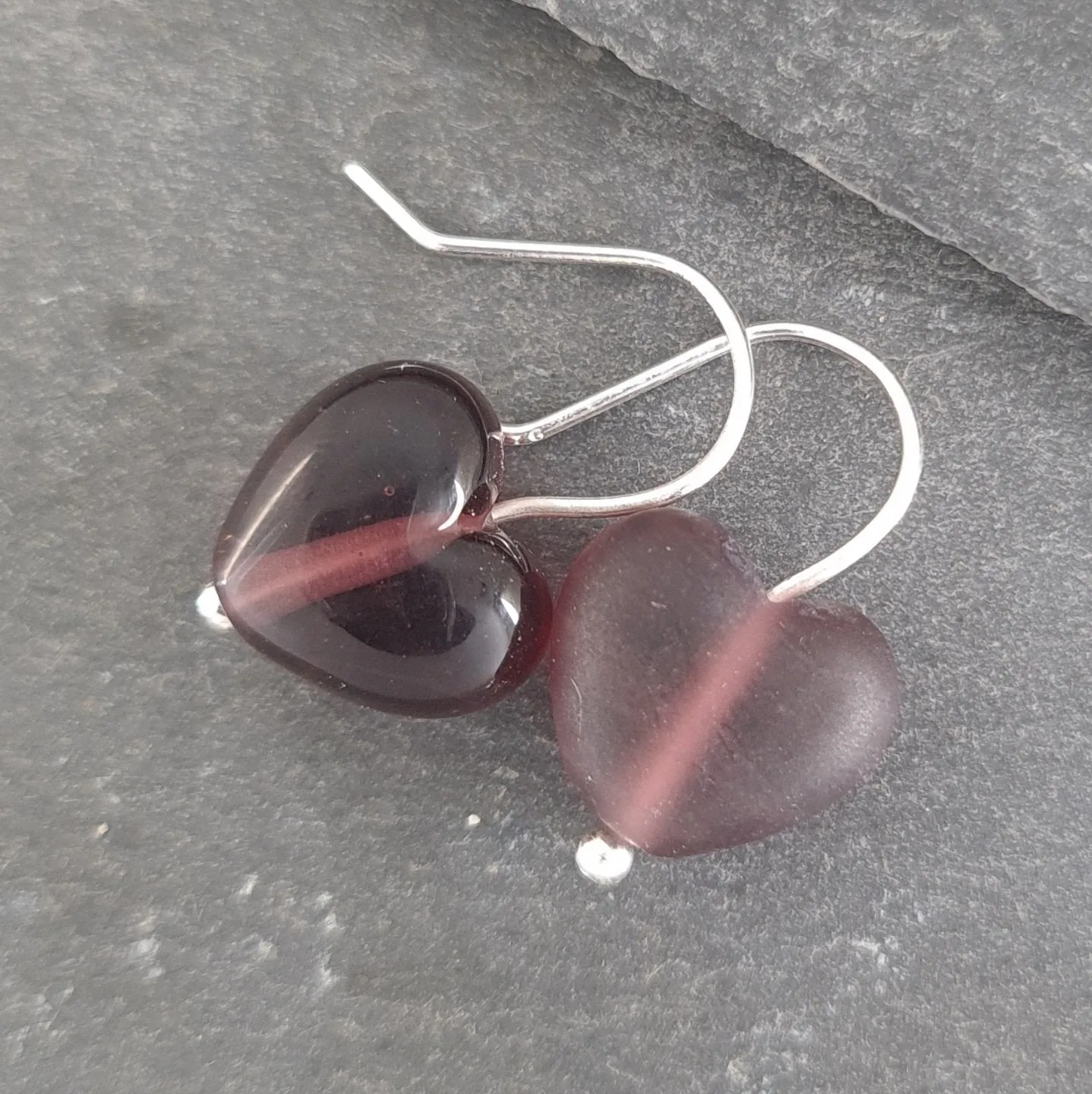 Velvet & Gloss Collection - Cora Heart Earrings