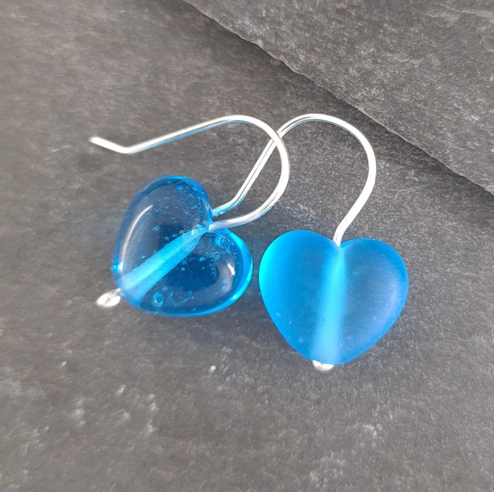 Velvet & Gloss Collection - Cora Heart Earrings