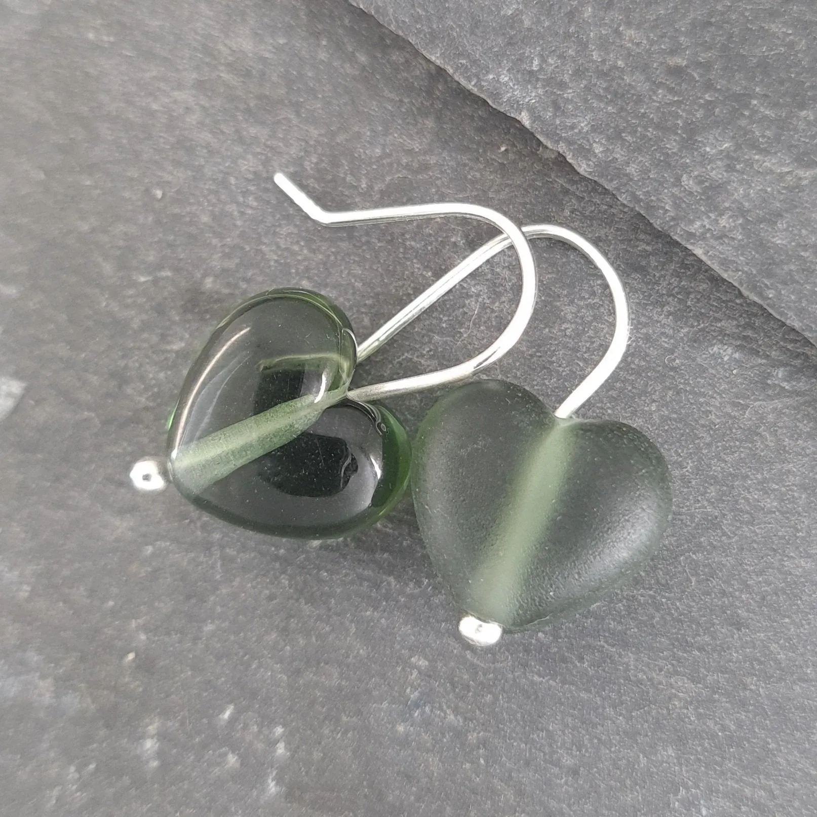 Velvet & Gloss Collection - Cora Heart Earrings