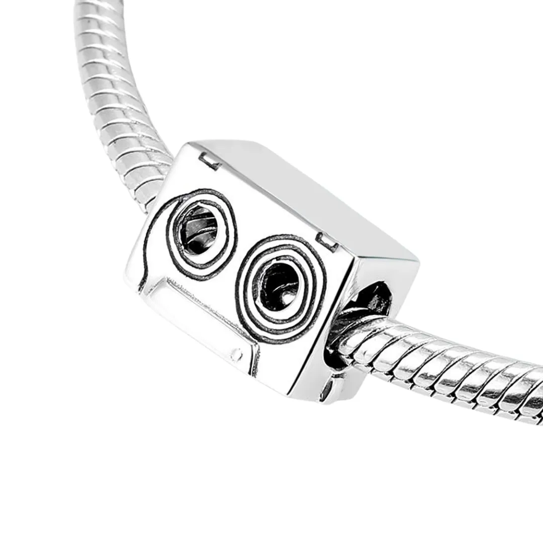 Vintage Memories Cassette Tape Charm 925 Sterling Silver